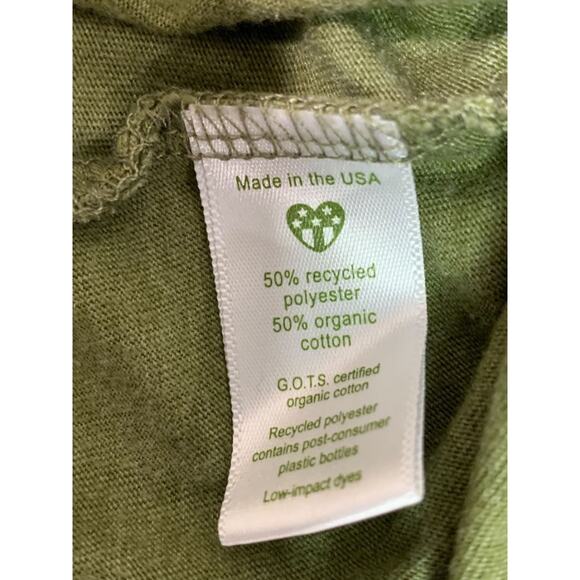 XXL Soul Flower Womens Olive Green Tank Top Good Vibes - Picture 7 of 7